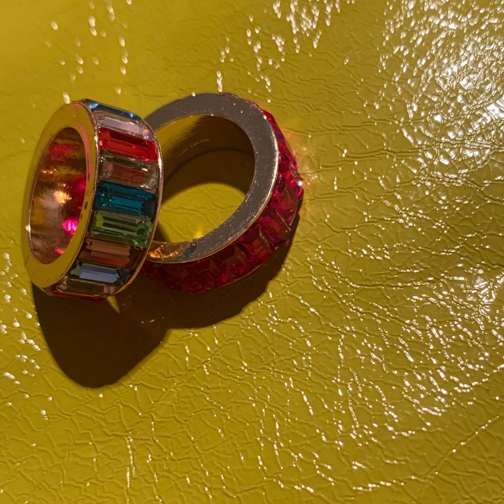 Pink and multicolor ring - Picture 3 of 3